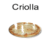 Pizza Criolla&nbsp;&nbsp;&nbsp;(tomate, queso, carne mechada, aceitunas y or�gano) . 