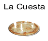 Pizza La Cuesta&nbsp;&nbsp;&nbsp;(tomate, queso, pi�a, ma�z, pollo y or�gano) . 